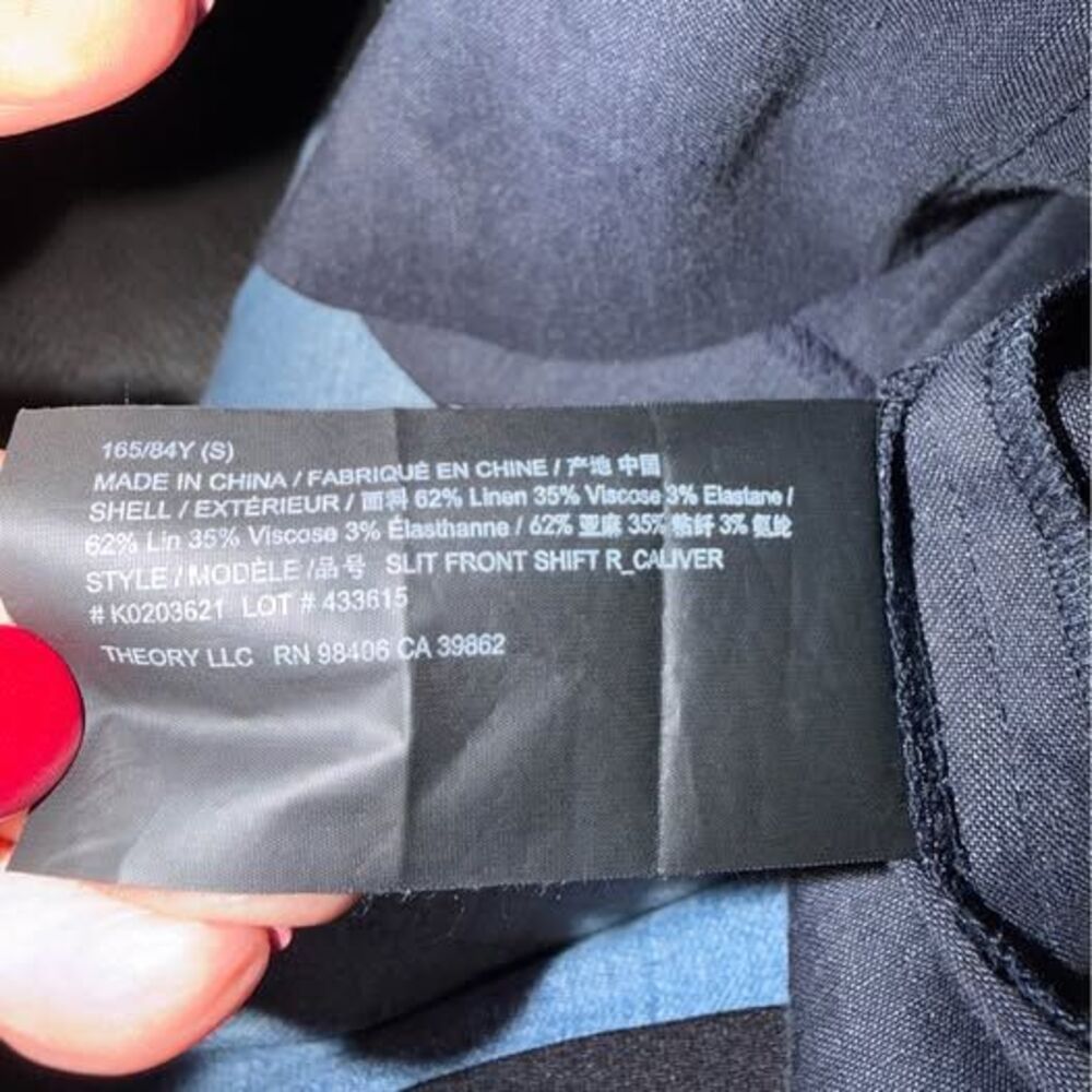 Theory Slit Front Shift R_Caliver Dress - Picture 4 of 4